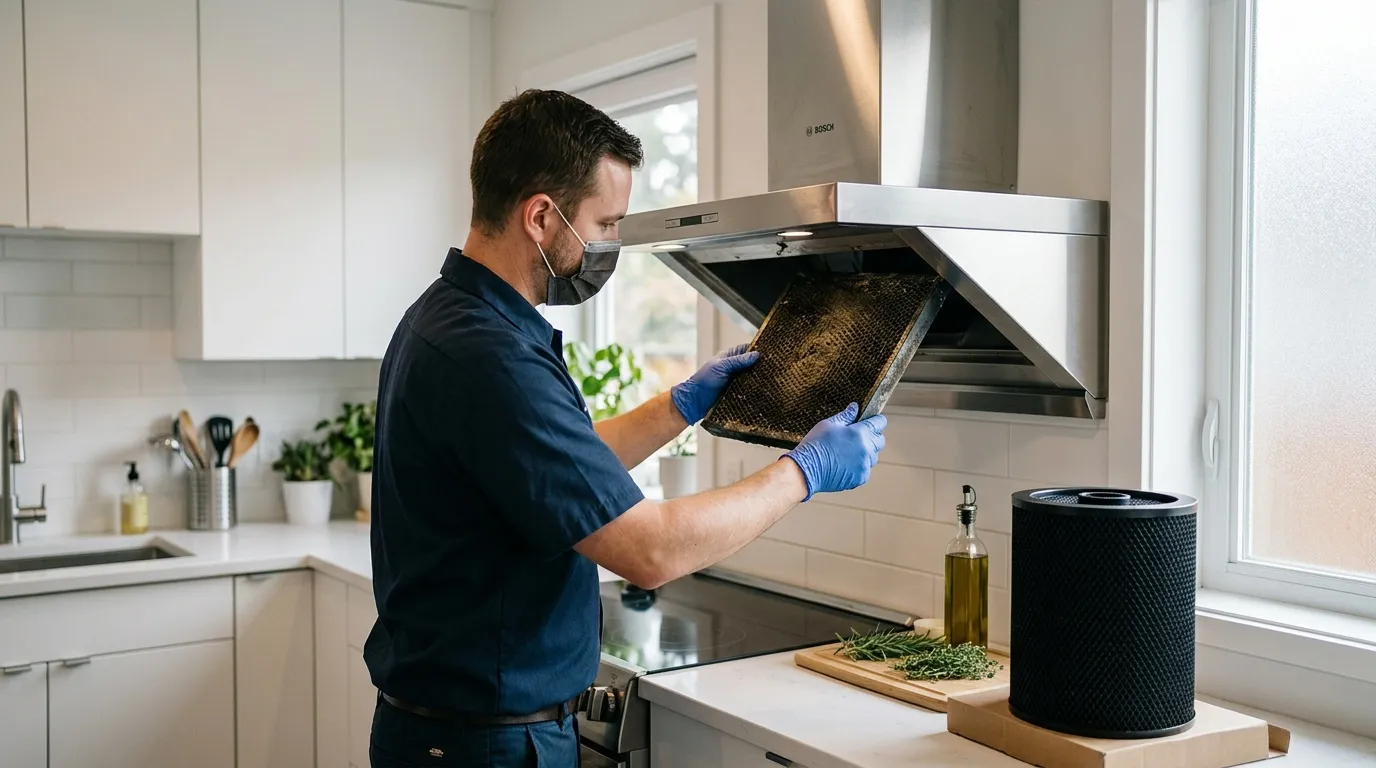 Nettoyer une hotte inox très grasse : nos conseils